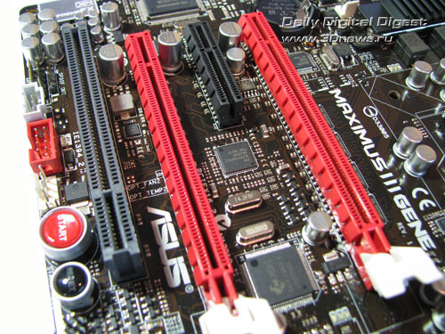 ASUS Maximus III Gene слоты расширения